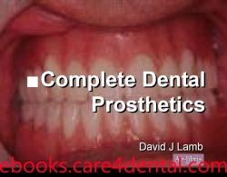 Complete Dental Prosthetics (pdf)